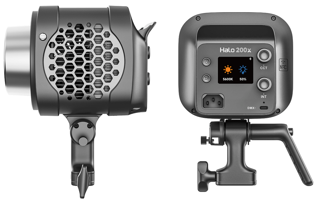 Amaran Halo 200x Compact 200W Bi-Color COB Light,LED Studio Light
