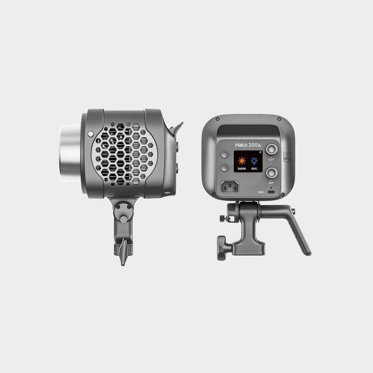 Amaran Halo 200x Compact 200W Bi-Color COB Light,LED Studio Light